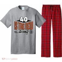 40 Is The New Twenty 40th Birthday Gift Pajama Set thumb 0