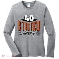 40 Is The New Twenty 40th Birthday Gift Women's Long Sleeve Shirt thumb 0