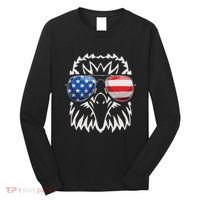 4th July American Eagle Flag Independence Day Long Sleeve Shirt thumb 0