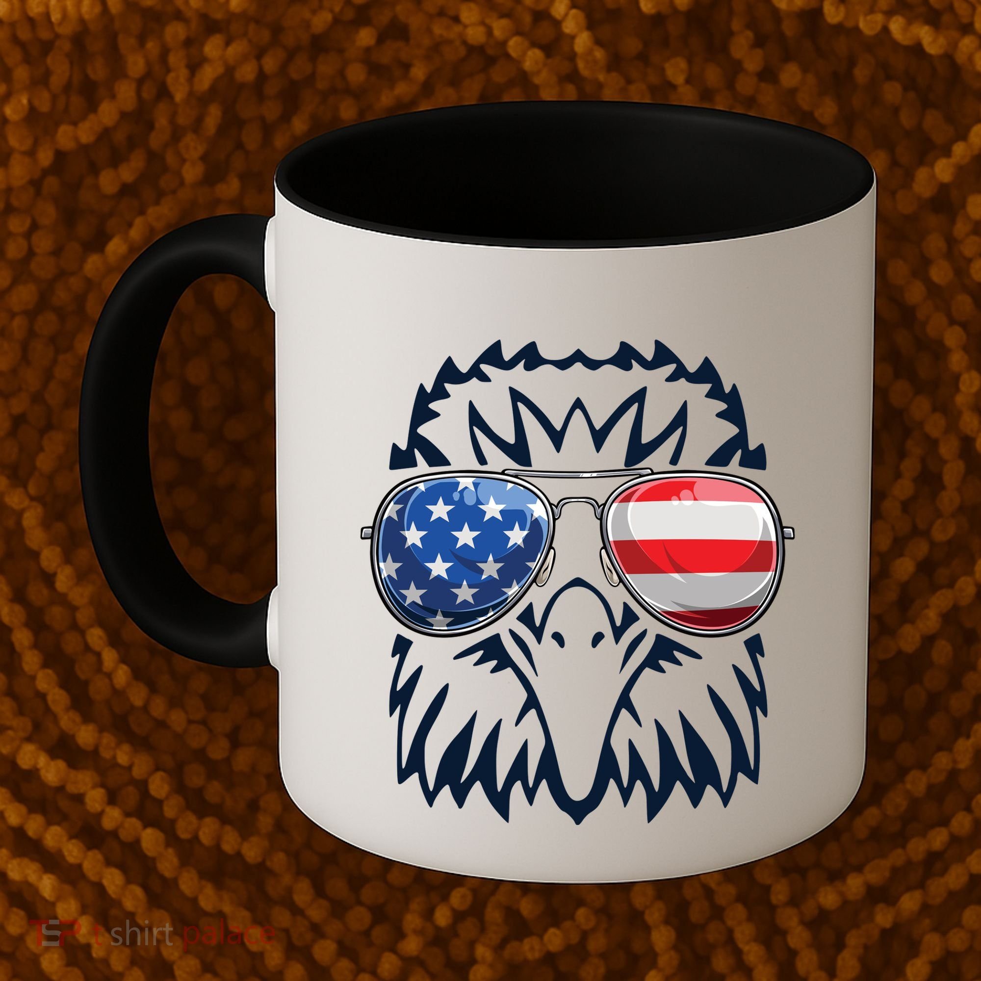 4th July American Eagle Flag Independence Day Coffee Mug