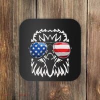 4th July American Eagle Flag Independence Day Coaster thumb 0