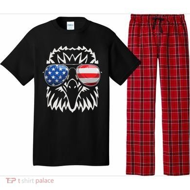 4th July American Eagle Flag Independence Day Pajama Set