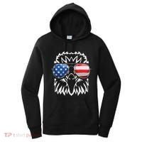 4th July American Eagle Flag Independence Day Women's Hoodie thumb 0