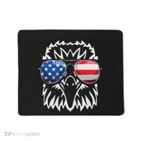 4th July American Eagle Flag Independence Day Mousepad thumb 0