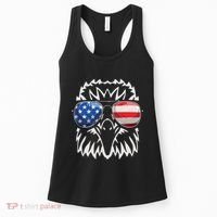 4th July American Eagle Flag Independence Day Women's Tank Top thumb 0