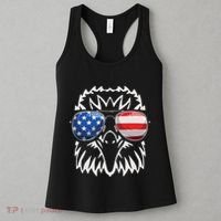 4th July American Eagle Flag Independence Day Women's Tank Top thumb 3