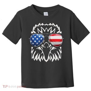 4th July American Eagle Flag Independence Day Toddler T-Shirt