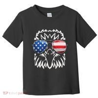 4th July American Eagle Flag Independence Day Toddler T-Shirt thumb 0