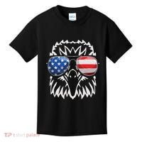4th July American Eagle Flag Independence Day Kids T-Shirt thumb 0