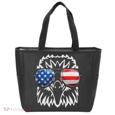 4th July American Eagle Flag Independence Day Tote Bag