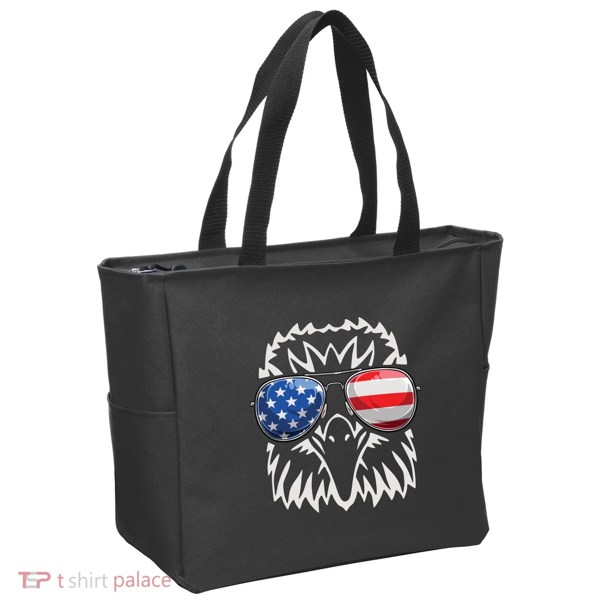 4th July American Eagle Flag Independence Day Tote Bag