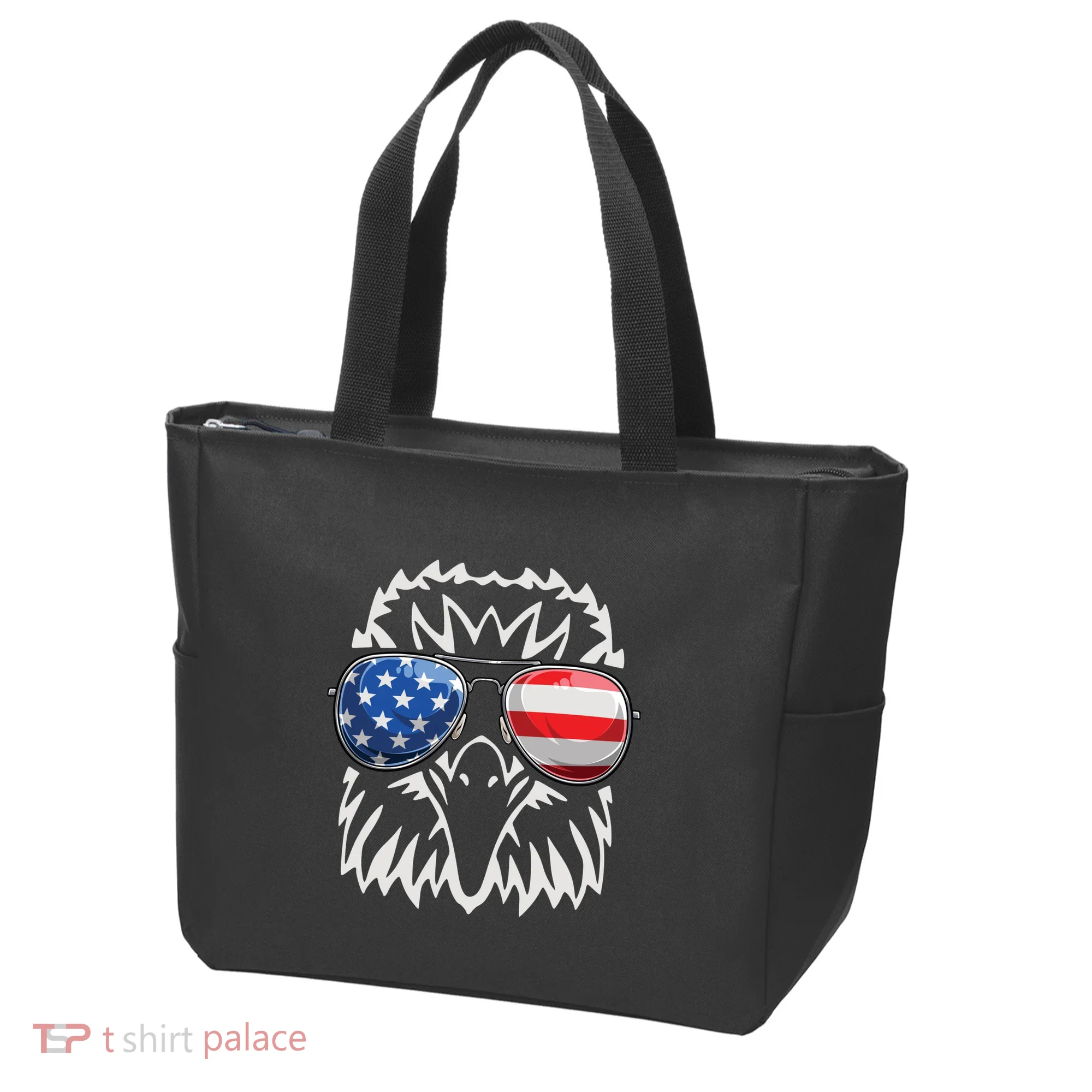 4th July American Eagle Flag Independence Day Tote Bag