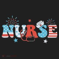 4th July Nurse American Nurse Independence Day Nurse Beanie thumb 2