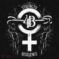 4b Movement Strength Resilience Unity Stand Together Ladies PosiCharge Tri-Blend Wicking Tank thumb 2