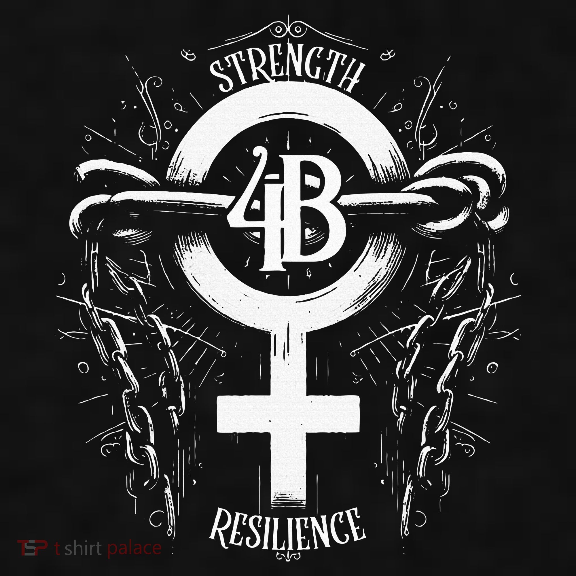 4b Movement Strength Resilience Unity Stand Together Ladies PosiCharge Tri-Blend Wicking Tank