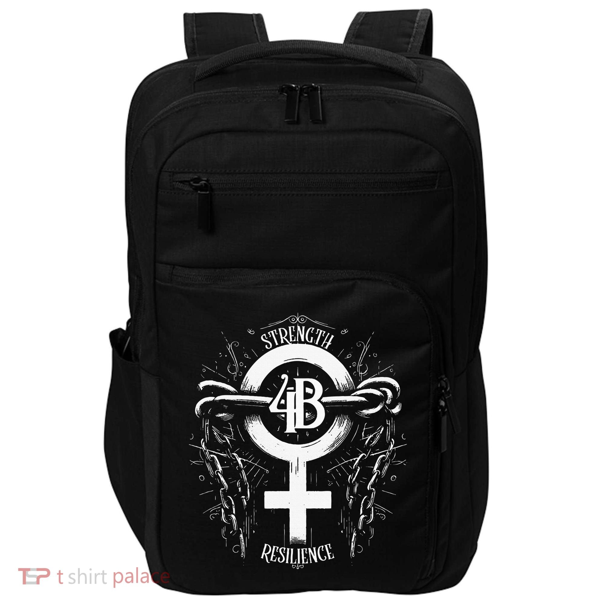 4b Movement Strength Resilience Unity Stand Together Impact Tech Backpack