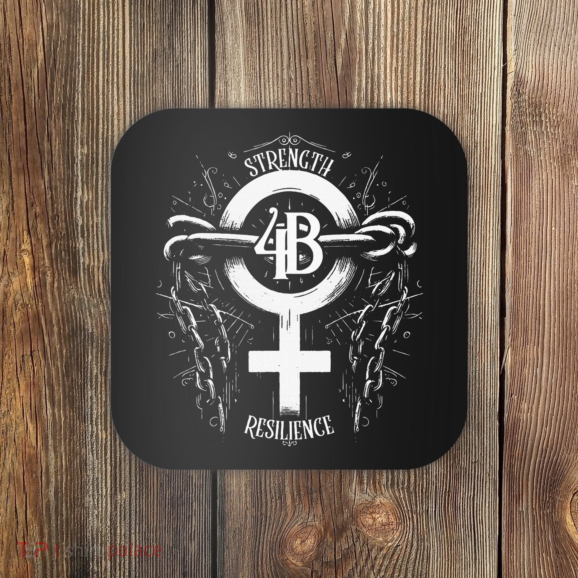 4b Movement Strength Resilience Unity Stand Together Coaster