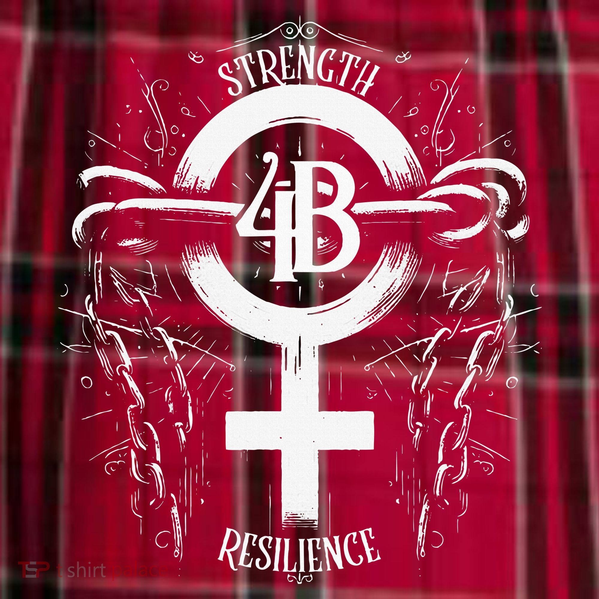4b Movement Strength Resilience Unity Stand Together Men's Flannel Plaid Pajama Pants
