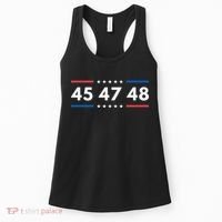 47-48 Number 47 Jersey 45th Anniversary 4th Of July 1776 Women's Tank Top thumb 0