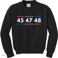 47-48 Number 47 Jersey 45th Anniversary 4th Of July 1776 Kids Sweatshirt thumb 0