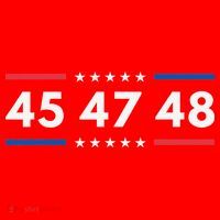 47-48 Number 47 Jersey 45th Anniversary 4th Of July 1776 Santa Hat thumb 1