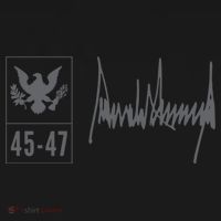 45-47 Number 45 Jersey 47th Anniversary 4th July Flag Grunge Sweatshirt thumb 3