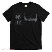 45-47 Number 45 Jersey 47th Anniversary 4th July Flag Grunge T-Shirt thumb 0