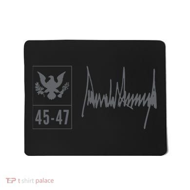 45-47 Number 45 Jersey 47th Anniversary 4th July Flag Grunge Mousepad