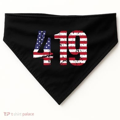 419 Ohio Area Code USA-Made Doggie Bandana