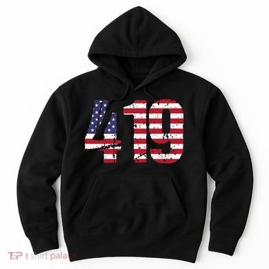 419 Ohio Area Code Hoodie