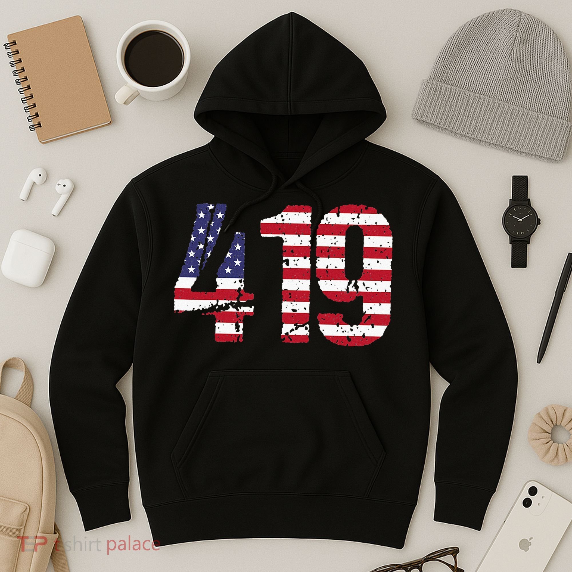 419 Ohio Area Code Hoodie