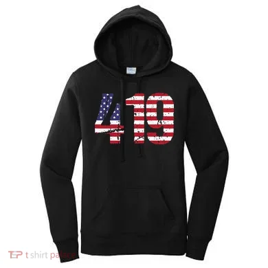 419 Ohio Area Code Women's Hoodie