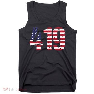 419 Ohio Area Code Tank Top