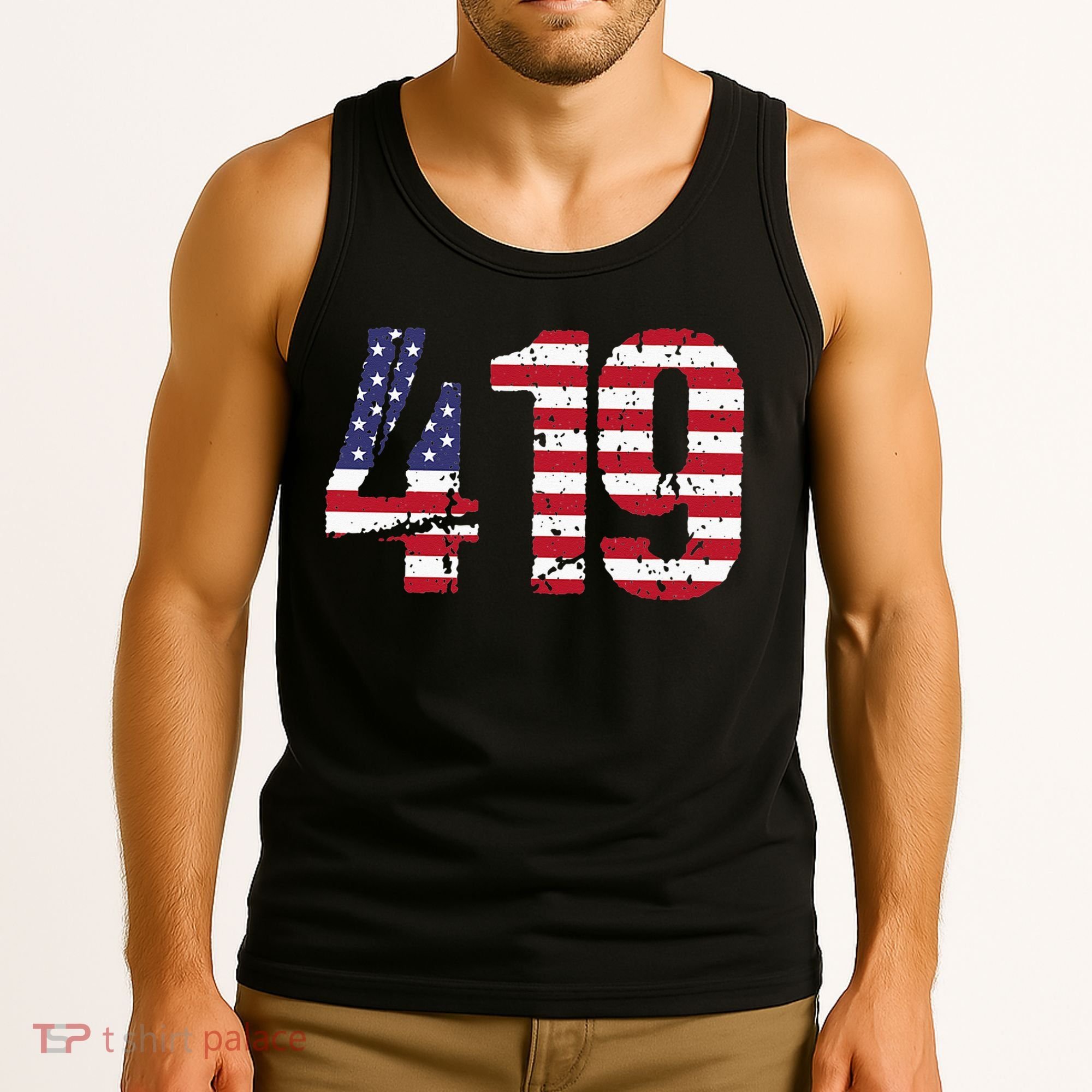 419 Ohio Area Code Tank Top