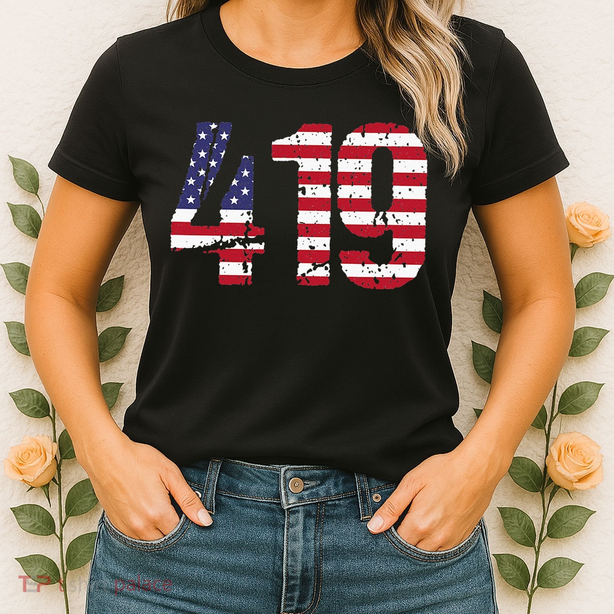 419 Ohio Area Code Women's T-Shirt