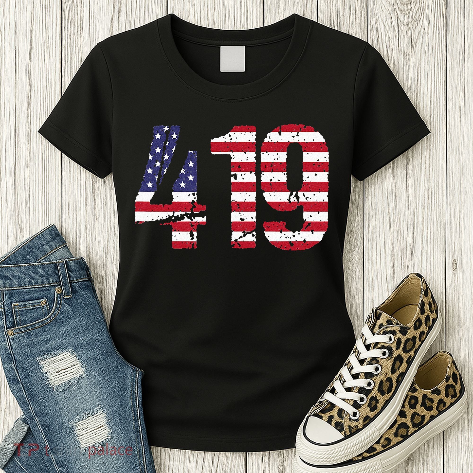 419 Ohio Area Code Women's T-Shirt