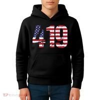 419 Ohio Area Code Kids Hoodie thumb 4