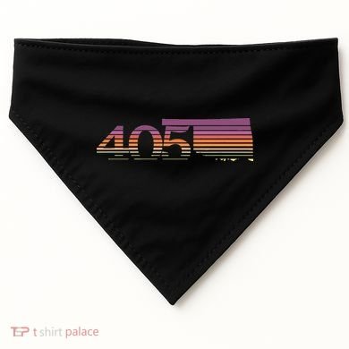 405 Oklahoma City Souvenir Gift Okc USA-Made Doggie Bandana