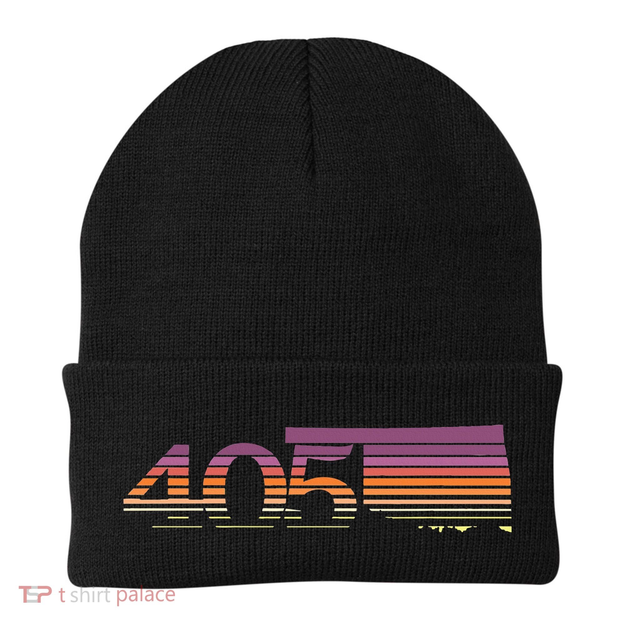 405 Oklahoma City Souvenir Gift Okc Beanie