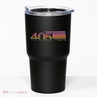 405 Oklahoma City Souvenir Gift Okc Tumbler thumb 0