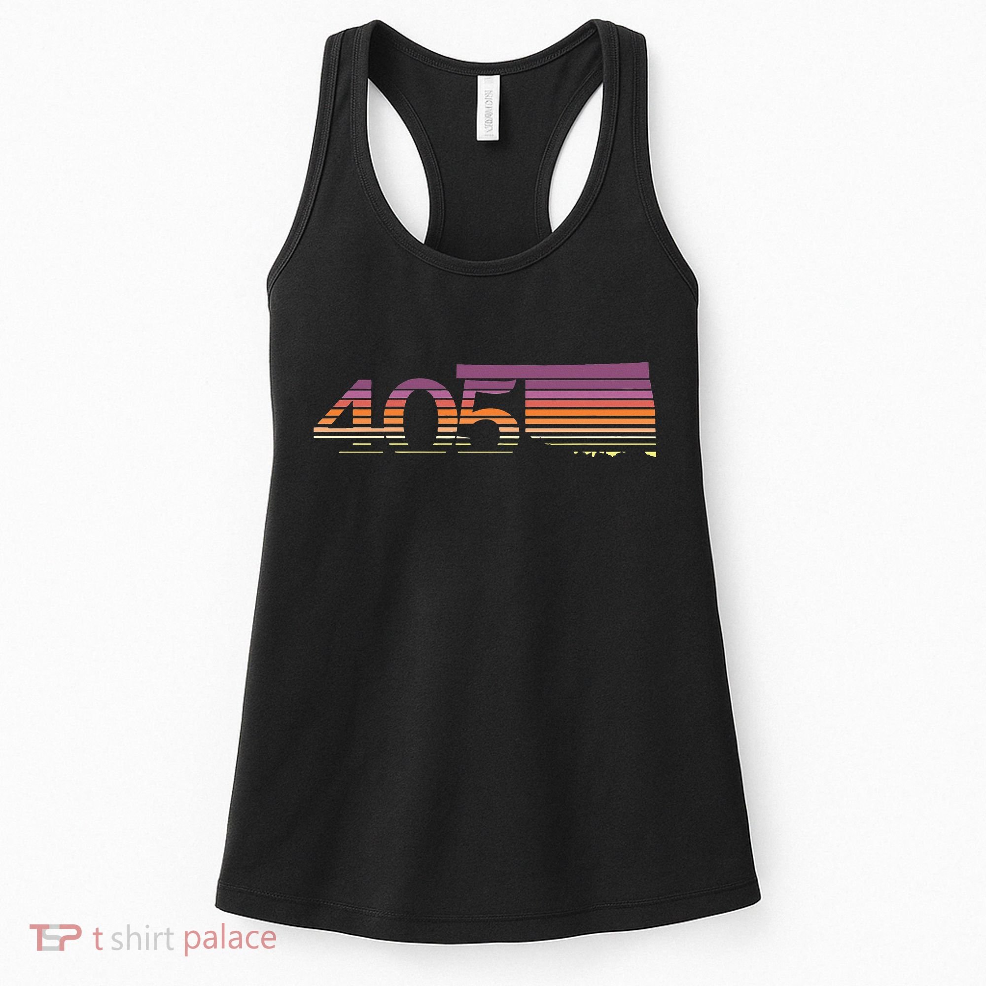 405 Oklahoma City Souvenir Gift Okc Women's Tank Top