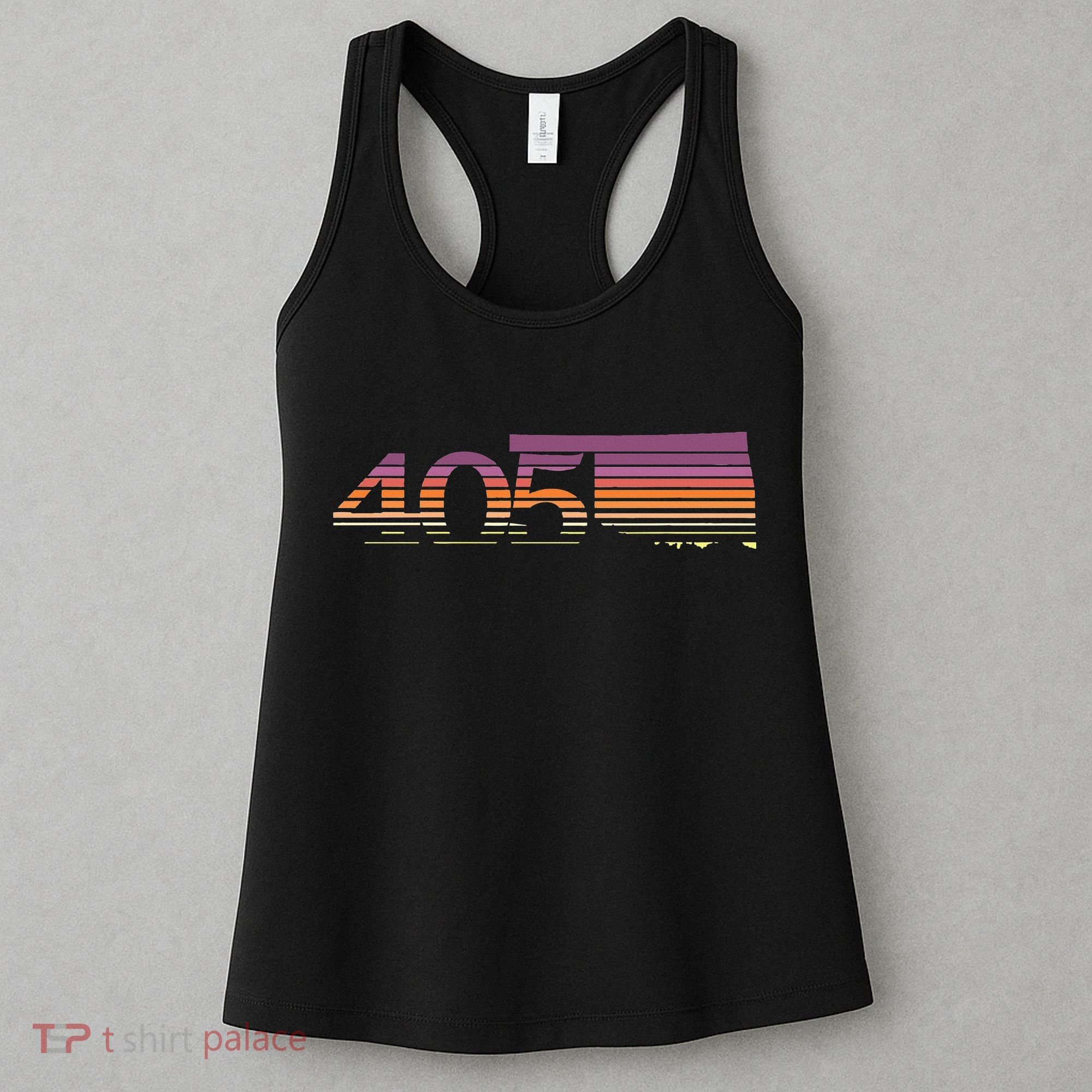 405 Oklahoma City Souvenir Gift Okc Women's Tank Top