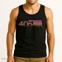 405 Oklahoma City Souvenir Gift Okc Tank Top thumb 3