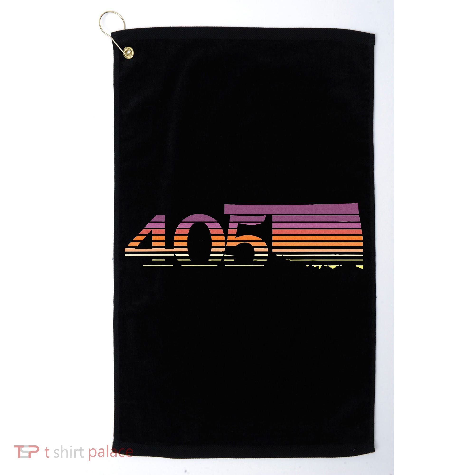405 Oklahoma City Souvenir Gift Okc Golf Towel