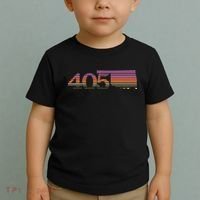 405 Oklahoma City Souvenir Gift Okc Toddler T-Shirt thumb 2