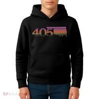 405 Oklahoma City Souvenir Gift Okc Kids Hoodie thumb 4