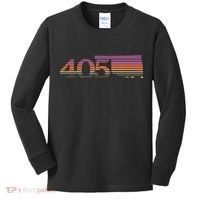 405 Oklahoma City Souvenir Gift Okc Kids Long Sleeve Shirt thumb 0