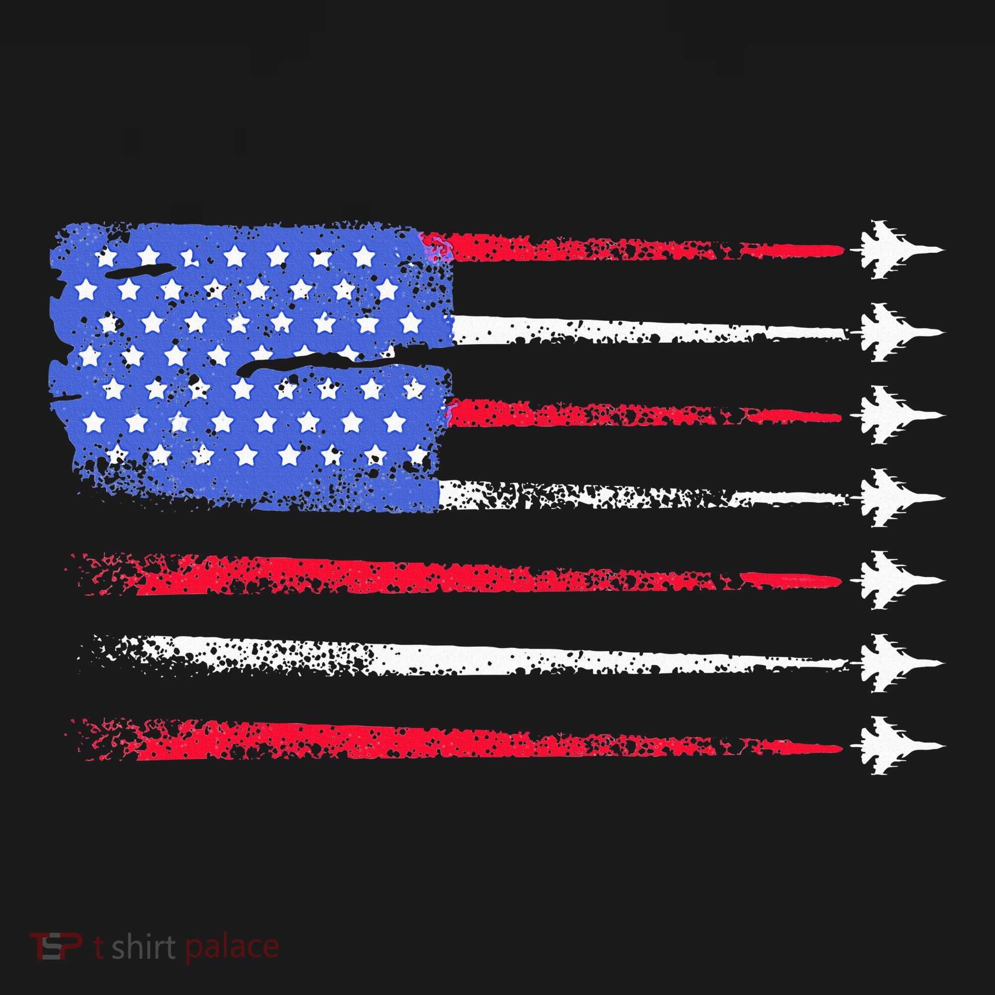 4th Of July Jet American Flag Patriotic Usa Women's Hoodie