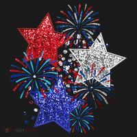 4th Of July Fireworks Stars Funny Cute 4th Of July T-Shirt thumb 7