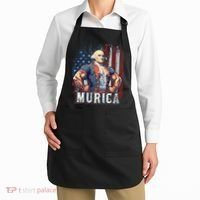 4th of July Patriotic Funny George Washington July 4th Apron thumb 2